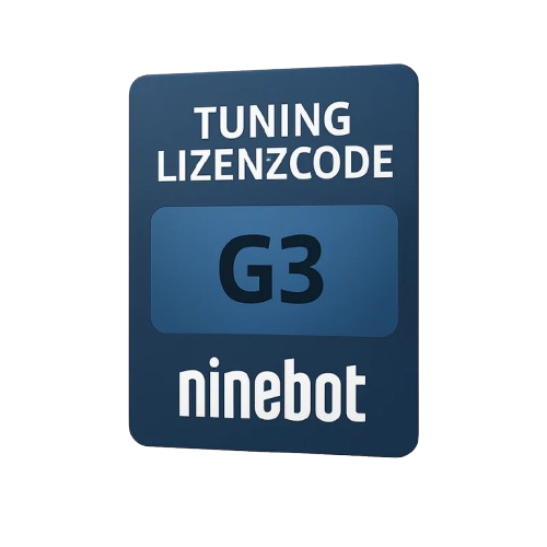 NINEBOT G3 /G3E /G3D /G3 Max Tuning Lizenzcode – Bis zu 45 km/h via WebApp