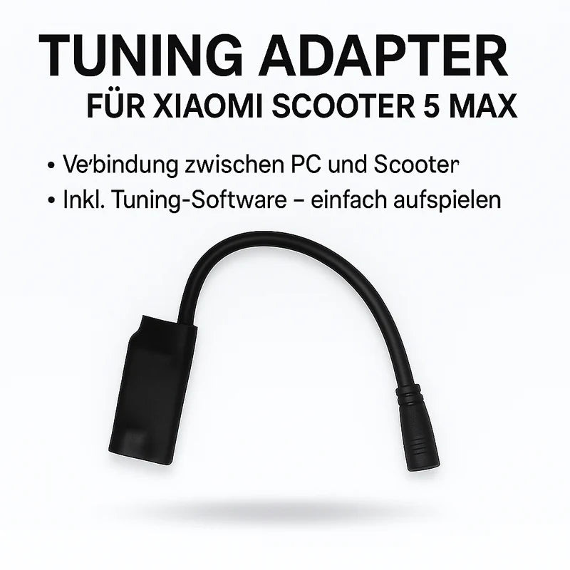 Xiaomi Electric Scooter Mi 5 Max – Flashing/Tuning Adapter